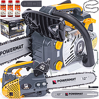 Бензопила Powermat 1500Вт 2л.с. (Польша)