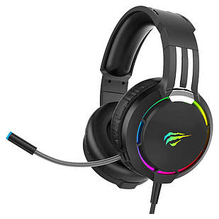 Ігрові навушники з мікрофоном Havit HV-H2010d Rgb Black 26442