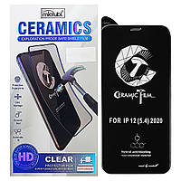 Защитная пленка Mletubl Ceramic для Apple iPhone 12 Mini Black QT, код: 7436200
