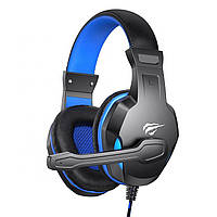 Ігрові навушники з мікрофоном HAVIT HV-H763d Black/Blue 3.5мм 26781