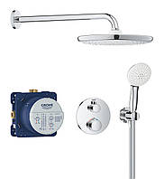 Душевая система скрытого монтажа с термостатом Grohe Grohtherm (34872000)