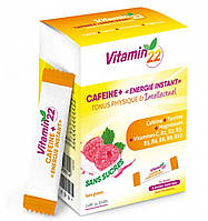 Тонизирующее средство VITAMIN'22 CAFEINE + 14 stick EV, код: 7955200