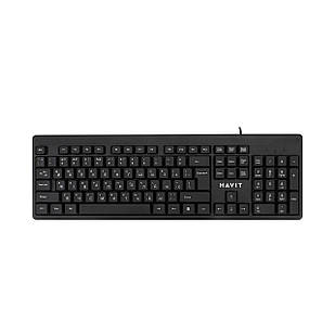 Дротова клавіатура Havit HV-KB2001 USB Black 27921