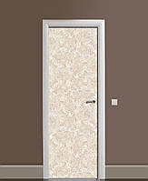 Наклейка на дверь Zatarga «Песчаная насыпь» 650х2000 мм виниловая 3Д наклейка декор самоклеящ QT, код: 6440077
