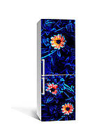 Наклейка на холодильник Zatarga «Цветы троля» 650х2000 мм виниловая 3Д наклейка декор на кухн QT, код: 6440214