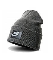 Шапка Nike Adult Unisex Cuffed Flash Beanie (DO8145-071) ONE SIZE Серый PK, код: 8452589