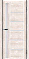 Дверное полотно MS Doors ORLEAN 80см дуб шампань стекло сатин AG, код: 7757638