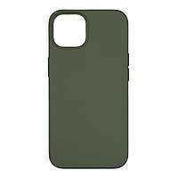 Чехол усиленной защиты MagSafe Silicone Apple iPhone 14 Olive PS, код: 8261872