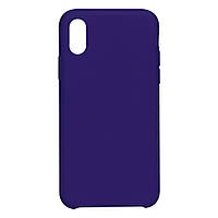 Чехол Soft Case No Logo для Apple iPhone X iPhone Xs Purple PK, код: 7647010