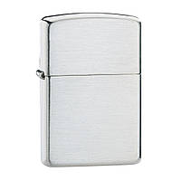 Серебряная бензиновая зажигалка Zippo 27 Armor Brushed Finish Sterling Silver (27) SC, код: 8170259