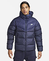 Куртка мужская Nike M Nk Sf Wr Pl-Fld Hd Jkt (FB8185-410) XL Синий PR, код: 8176958