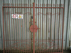 Ковані ворота арт.в 24