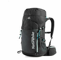 Туристический рюкзак для похода треккинговый легкий рюкзак Naturehike NH18Y045-Q, 45 л, чорний