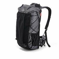 Туристический рюкзак для похода треккинговый легкий рюкзак Naturehike Rock NH20BB113, 40+5 л, чорний