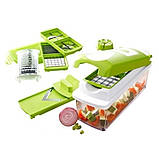 Овочерізка Nicer dicer plus 1.5 л Зелений SC, код: 8067319, фото 2