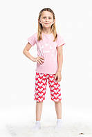 Пижама для девочки ELMOS 2367 3-4 года Розовый (2000989806684) PS, код: 8310609