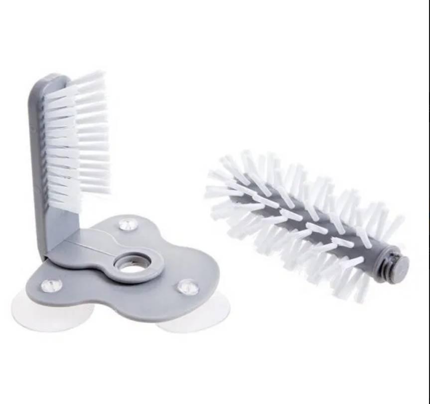 Щітка для миття склянок і пляшок Multi-Function Suction Cup Brush (11102900M) SC, код: 2454170