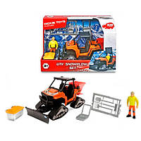 Игрушечный набор Dickie Toys Playlife Снегоуброчная машина с аксессуарами 21 см OL86889 VK, код: 7427265