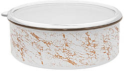 Харчовий контейнер 0,7 л Infinity Marble White SD-1308 SC, код: 8179610