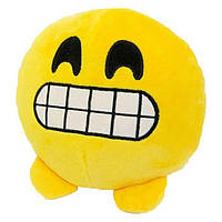 Мягкая игрушка MiC Смайлик Emoji Зубастик (WT622) TE, код: 7676411