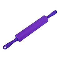 Скалка для раскатывания теста A-PLUS 45 см фиолетовая 4545 SC, код: 8380199