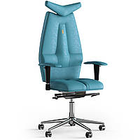 Кресло KULIK SYSTEM JET Антара с подголовником без строчки Аквамарин (3-901-BS-MC-0305) PS, код: 1689684