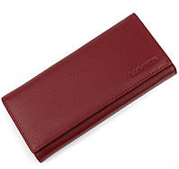 Вместительный кошелек для девушек из кожи Marco Coverna MC-1415-4 (JZ6623) бордовый PS, код: 8057791