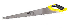 Ножівка столярна MASTERTOOL 450 мм 4TPI MAX CUT гартований зуб 2-D заточення поліроване 14-2645 SC, код: 7232669