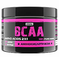 100% чистые ВСАА 200 г аминокислоты 2 1 1 Extremal BCAA для спортсменов DM, код: 7561408