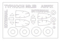 Маска для модели самолета Hawker Typhoon Mk.IB, двусторонняя ish