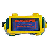 Захисні окуляри RIAS Welding Mask для зварювання та різання металу Yellow-Green (3_01576) SC, код: 7918835, фото 3