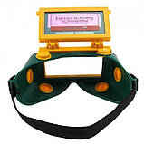 Захисні окуляри RIAS Welding Mask для зварювання та різання металу Yellow-Green (3_01576) SC, код: 7918835, фото 4