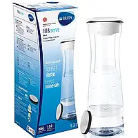 Фильтр-графин Brita 1300 мл, бело-гафитовый.