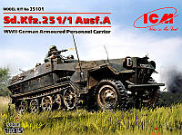 Германский бронетранспортер Sd.Kfz.251/1 Ausf.A, ІІ МВ