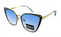 Очки солнцезащитные женские Bravo 9702-c5 Голубой IN, код: 7557863