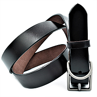 Женский кожаный ремень Le-Mon 110 см Тёмно-коричневый (nwzh-30k-0057) ET, код: 1558448