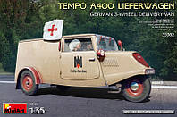 Трехколесный немецкий грузовик Tempo A400 Lieferwagen ish