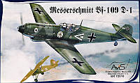 AV72010 Messerschmitt Bf-109D-1 WWII German fighter ish