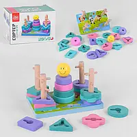 Гр Деревянная игра 73413 "4FUN Game Club Wood" 2 вида, в коробке ish