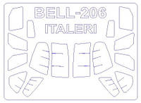 Маска для модели вертолета Bell 206 / OH-58A Kiowa (Italeri / Tamiya) ish