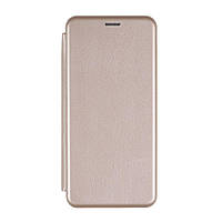 Кожаный чехол-книжка 360 Hard Samsung Galaxy A24 4G Gold SC, код: 8374812