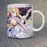 Чашка Fan Girl Сейлор Мун - Sailor Moon (14909) 330 мл Белый SC, код: 7588482