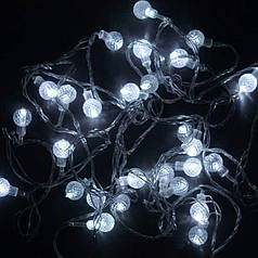 Гірлянда C 31299-405   “Лампочка”, 28 лампочок, 5 метрів, біла, в пакеті   ish