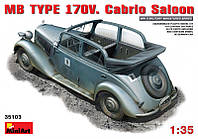 Немецкий автомобиль кабриолет MB Typ 170V (Cabrio Saloon) ish