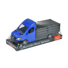 Гр Автомобіль "Mercedes-Benz Sprinter" бортовий синій 39666   "Tigres", відчиняються двері кабіни, причіп, в коробці   ish