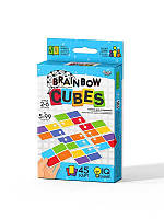 Гр Розважальна настільна гра "Brainbow CUBES" G-BRC-01-01 "Danko Toys", ОПИС УКР/РОС. МОВАМИ ish