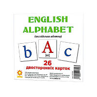 Гр Картки міні "Англійська абетка" 101693 /укр/ "Ранок" ish