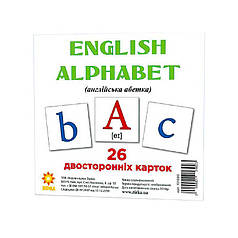 Гр Картки міні "Англійська абетка" 101693     /укр/ "Ранок"   ish