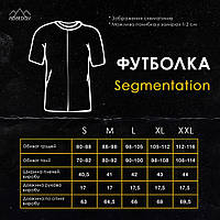 Футболка Pobedov Segmentation Чорно-білий