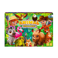 Гр Настільна розважальна гра "Animal Discovery" G-AD-01-01U УКР. "Danko Toys" ish